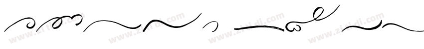 Anjel Script Swash字体转换